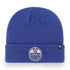 47 Brand Raised Cuff Knit Toque - Edmonton Oilers Blue