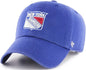 47 Brand Clean Up Cap - New York Rangers