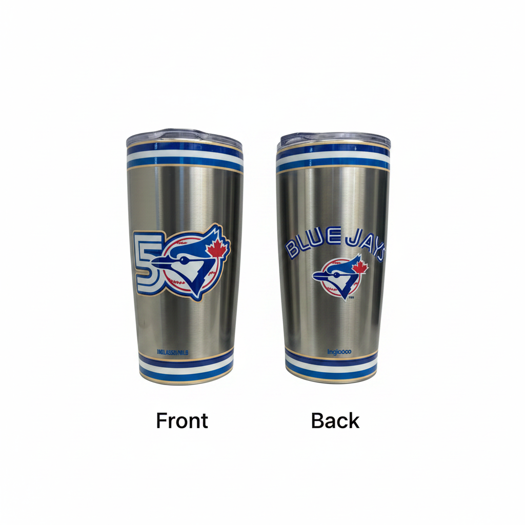 Jays 50th Year 20 oz Stainless Steel Tumbler