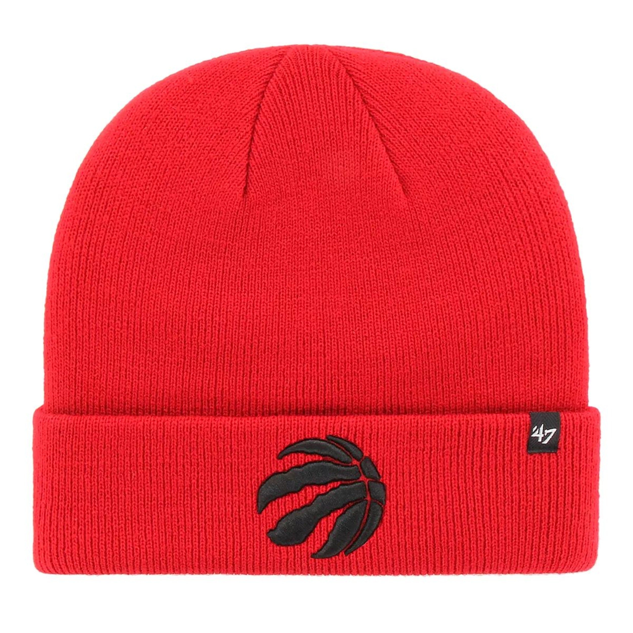 47 Brand Raised Cuff Knit Toque - Toronto Raptors RED