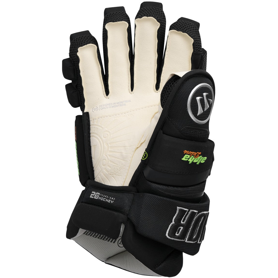 Warrior Alpha Deluxe Hockey Gloves - Junior