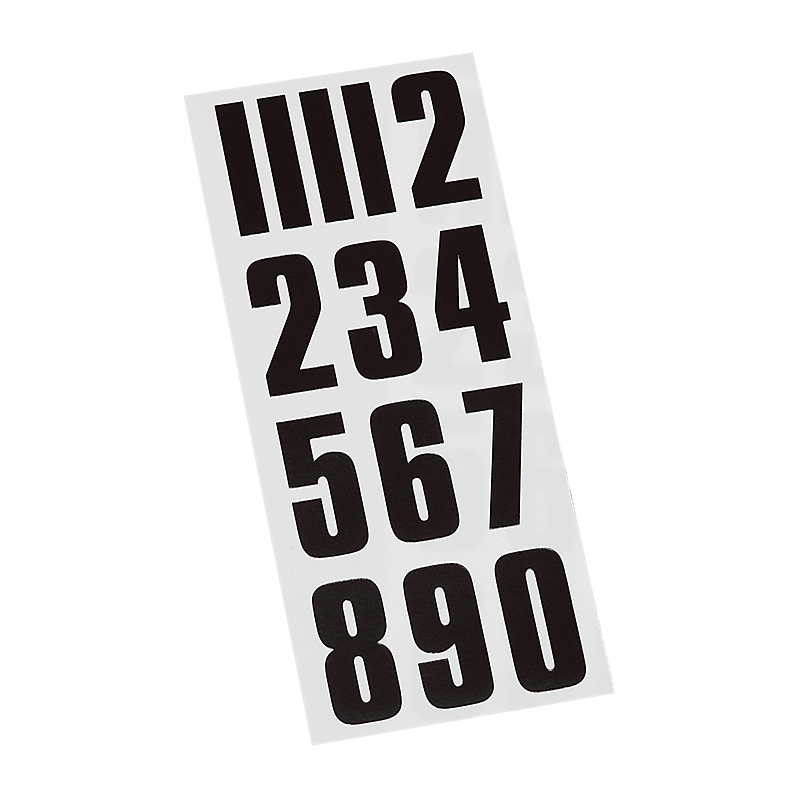 CCM Helmet Number Stickers