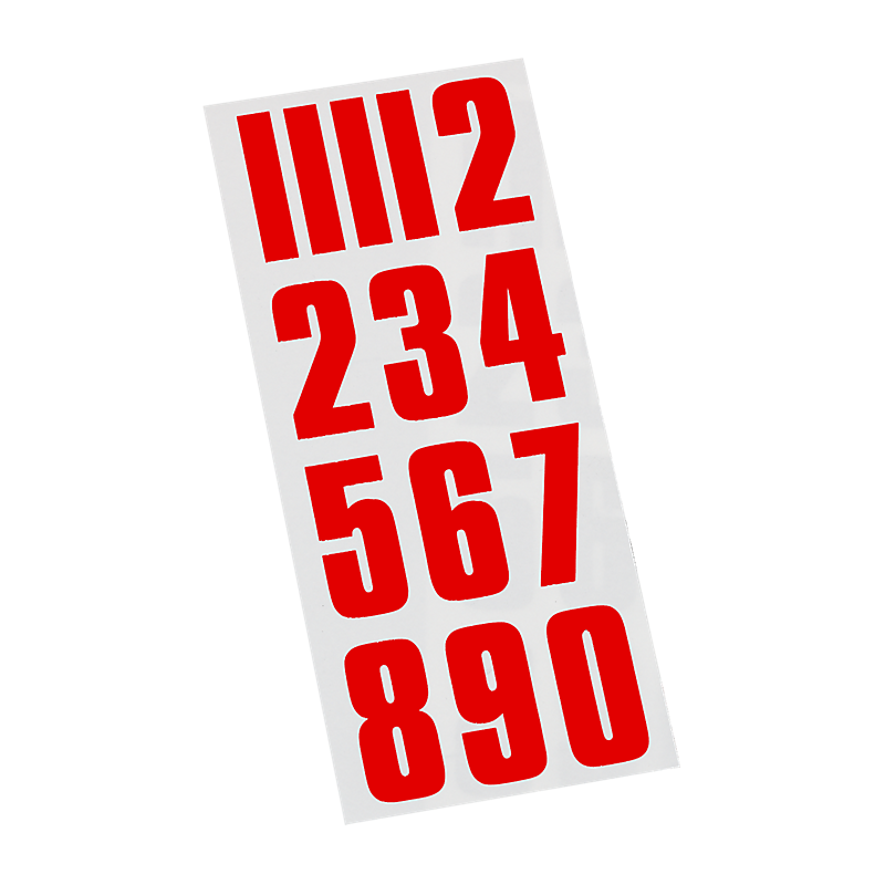 CCM Helmet Number Stickers