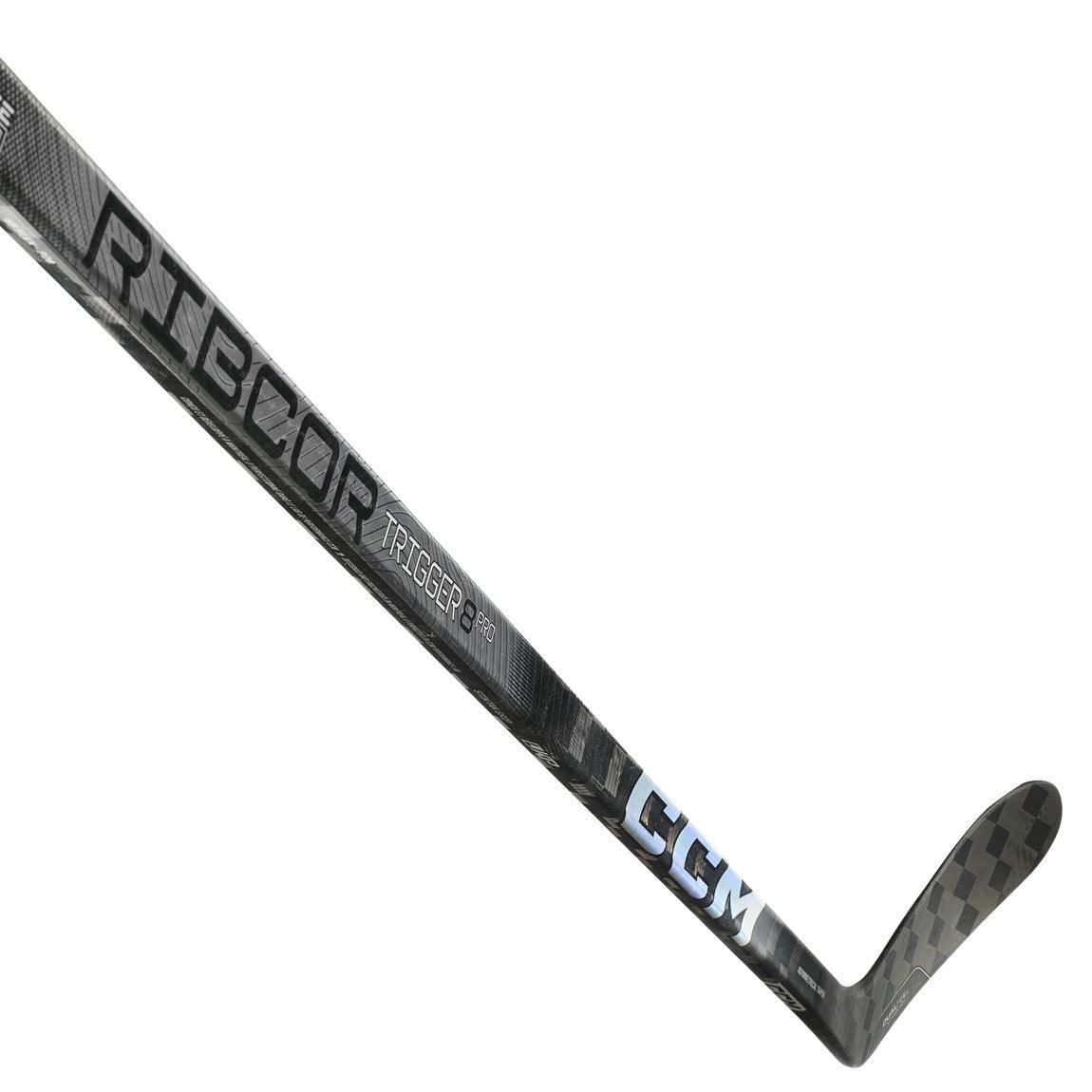 CCM Ribcor Trigger 8 Pro (Chrome) Hockey Stick - Senior