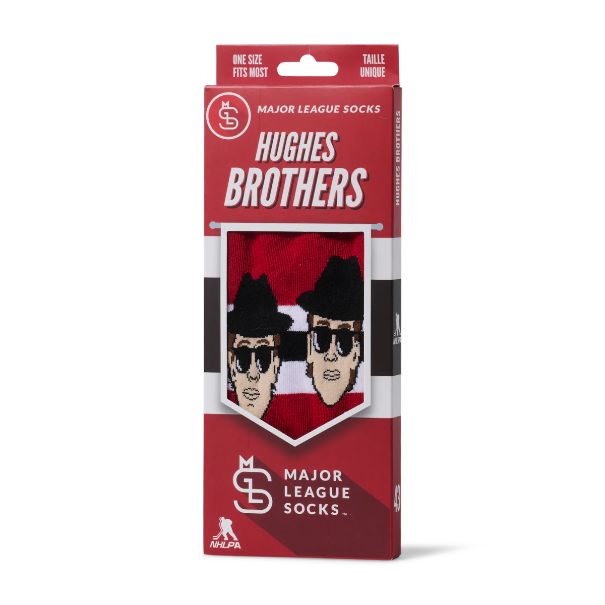 Major League Socks- HUGHES (Brothers)