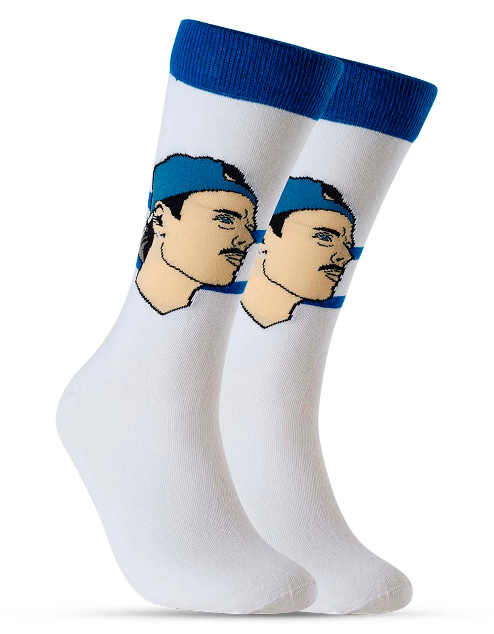 Major League Socks- MATTHEWS (White)
