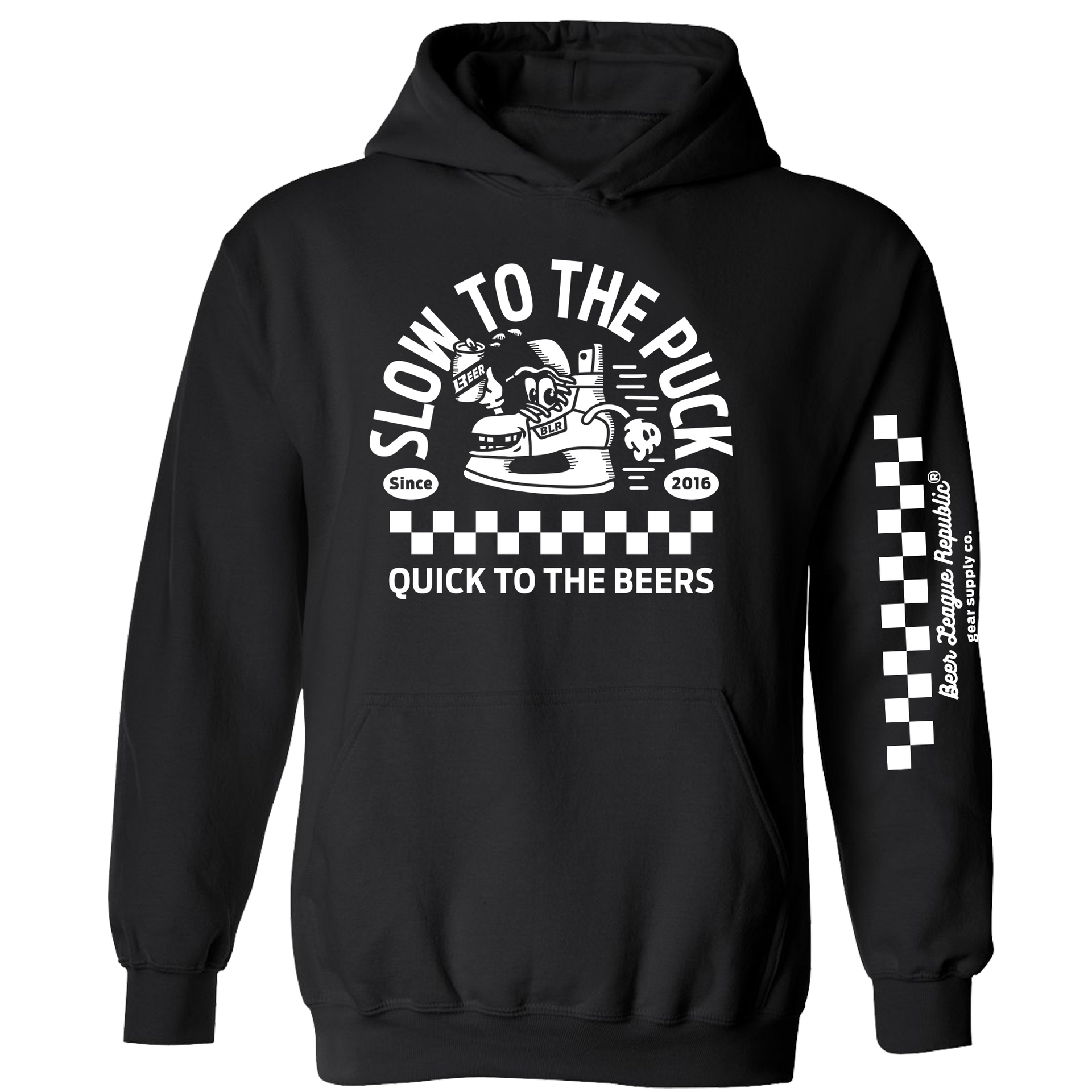 BLR Hoodie- Slow To Puck