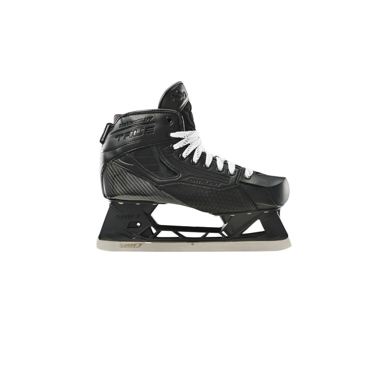 True Catalyst 7X4 BLACKOUT Goalie Skates - Intermediate