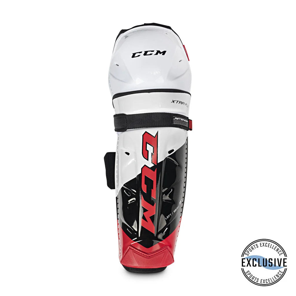 CCM Jetspeed XTRA PLUS Shin Guards - Youth