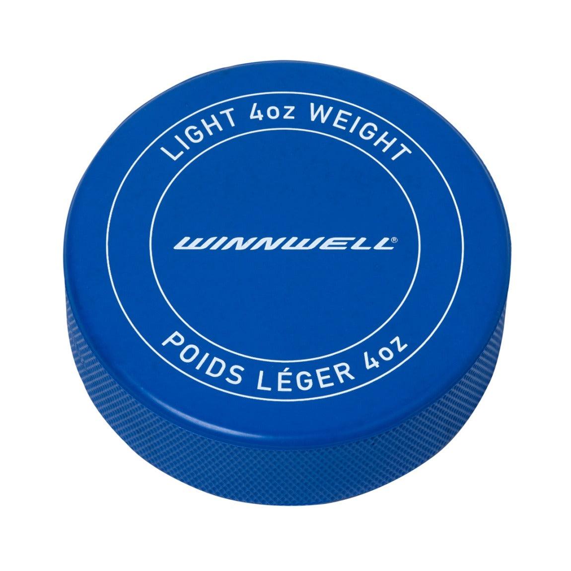 Ice Hockey Puck - Blue Printed