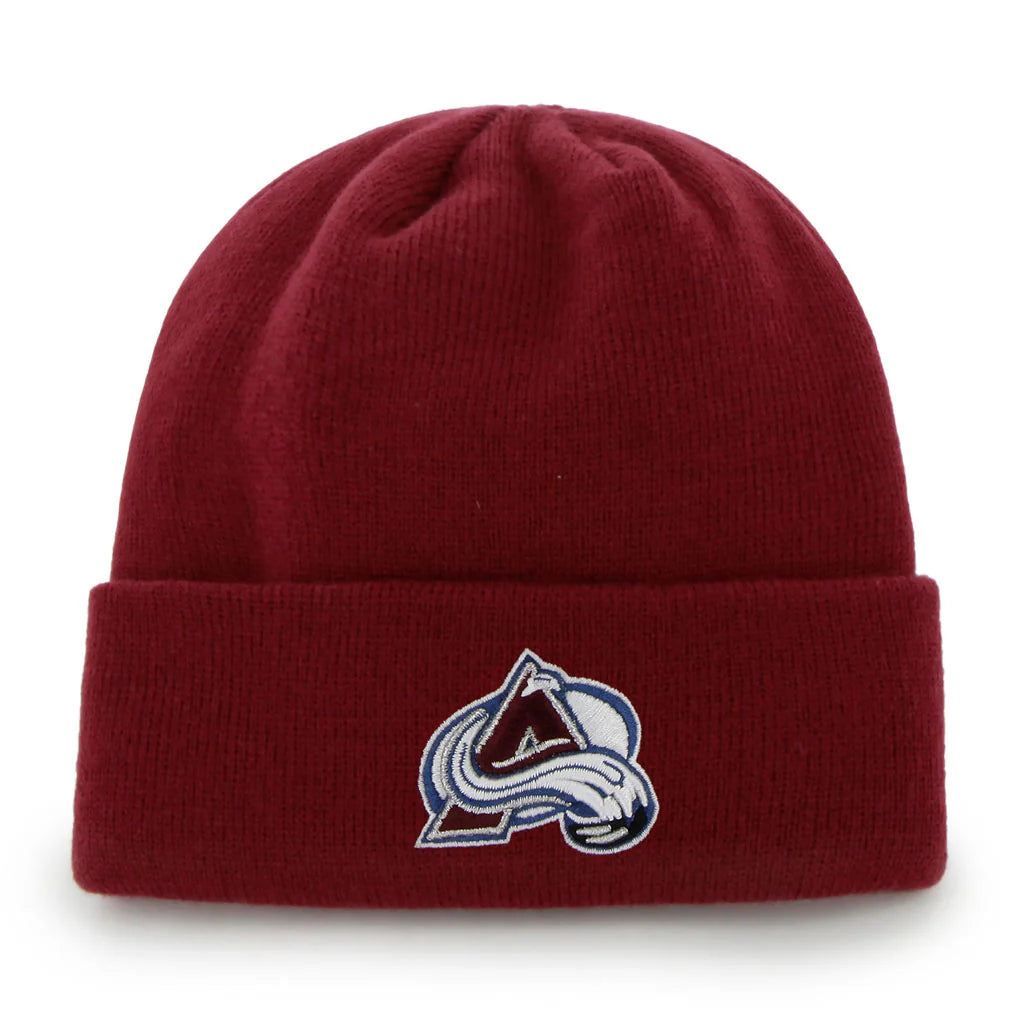 47 Brand Raised Cuff Knit Toque - Colorado Avalanche